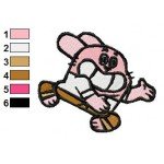 Fanboy and Chum Chum Richard 02 Embroidery Design